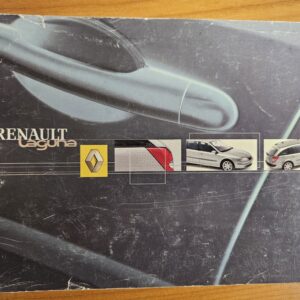 Notice / Manuel d’utilisation d’origine Renault Laguna - Histoire de Vroum