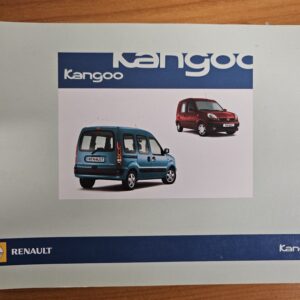 Notice / Manuel d’utilisation d’origine Renault Kangoo - Histoire de Vroum