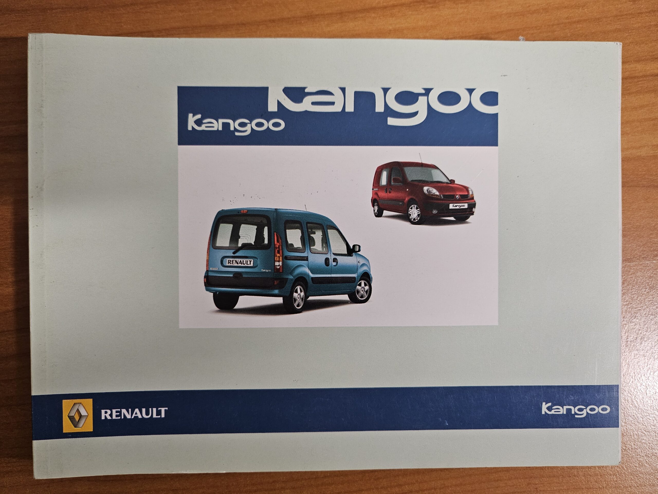 Notice / Manuel d’utilisation d’origine Renault Kangoo - Histoire de Vroum