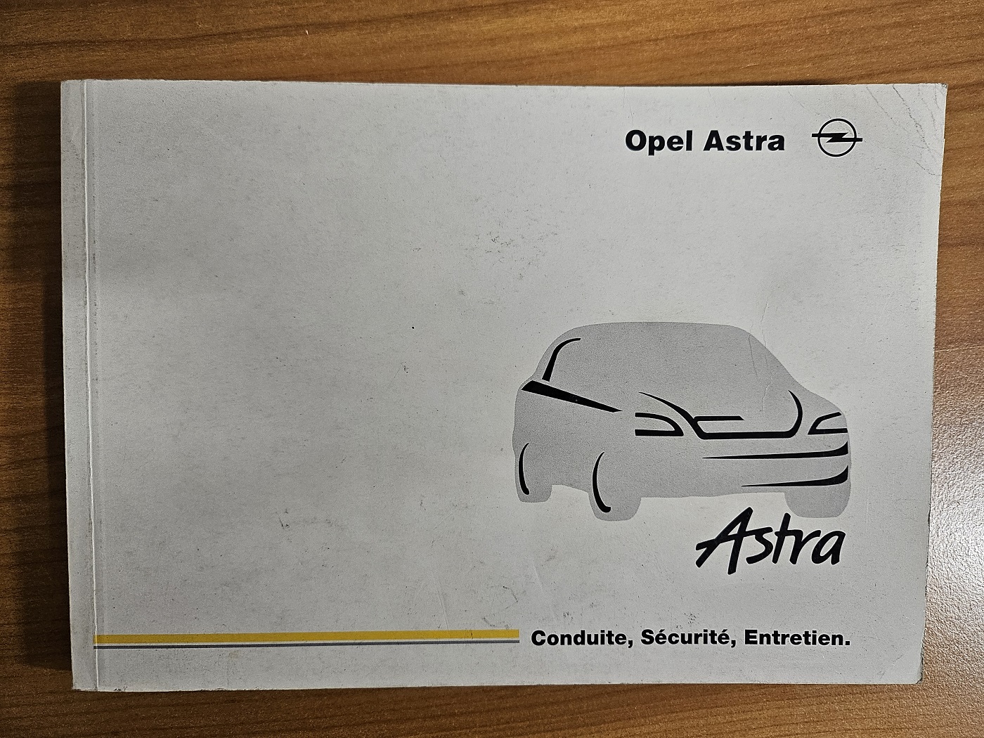 Manuel d'utilisation / Notice d'origine Opel Astra (en Français) (2)