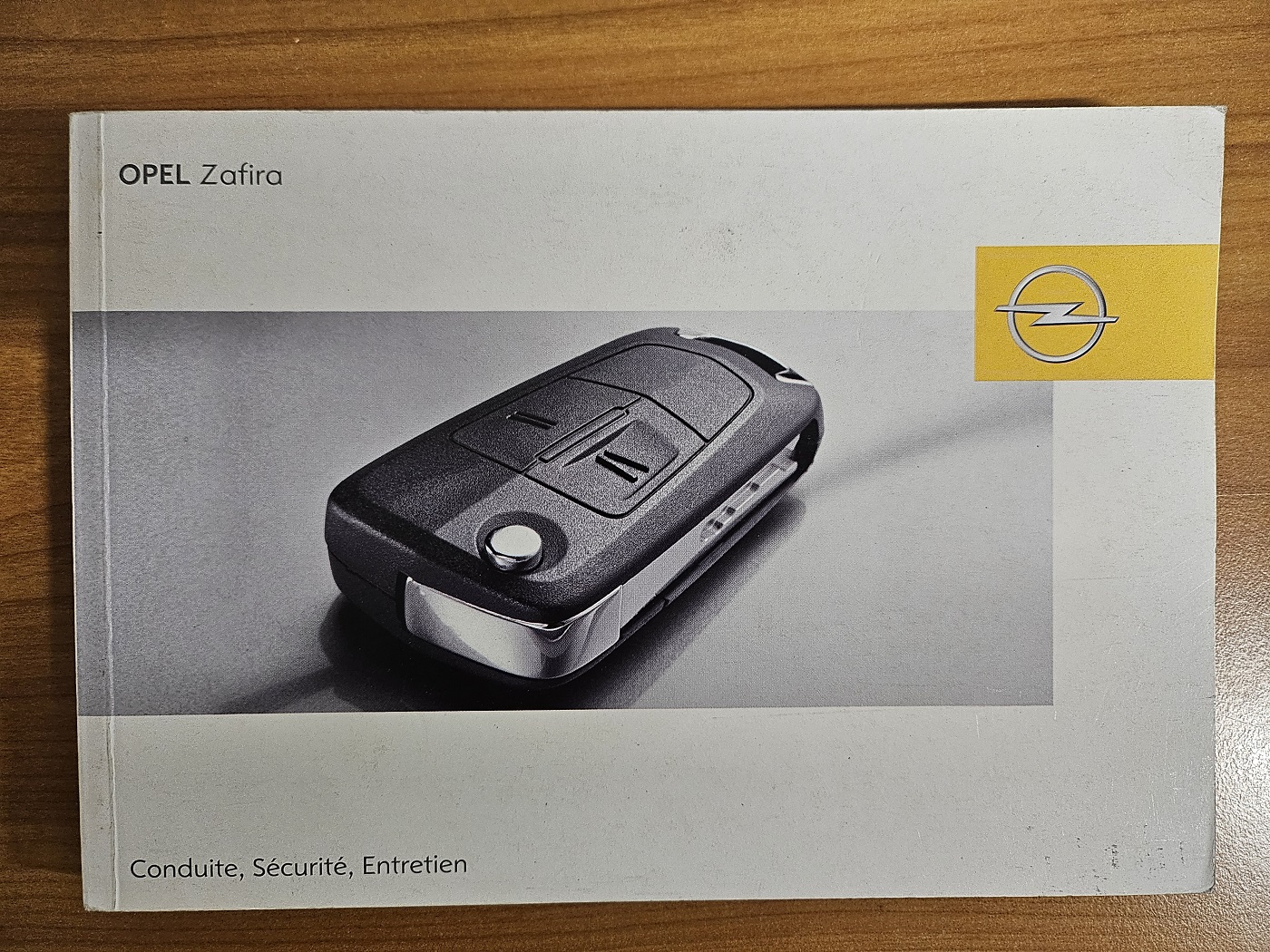 Manuel d'utilisation / Notice d'origine Opel Zafira (en Français)
