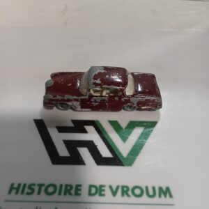 Matchbox Series Lesney N° 53 — Mercedes-Benz 220 SE Coupé Bordeaux avec Portières Ouvrantes Vintage Made in England