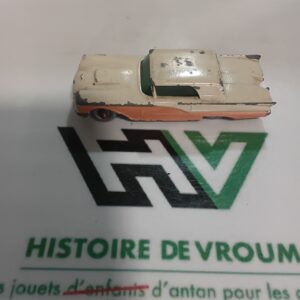 Matchbox Series Lesney N° 75 — Ford Thunderbird Bicolore Crème & Pêche Vintage Made in England