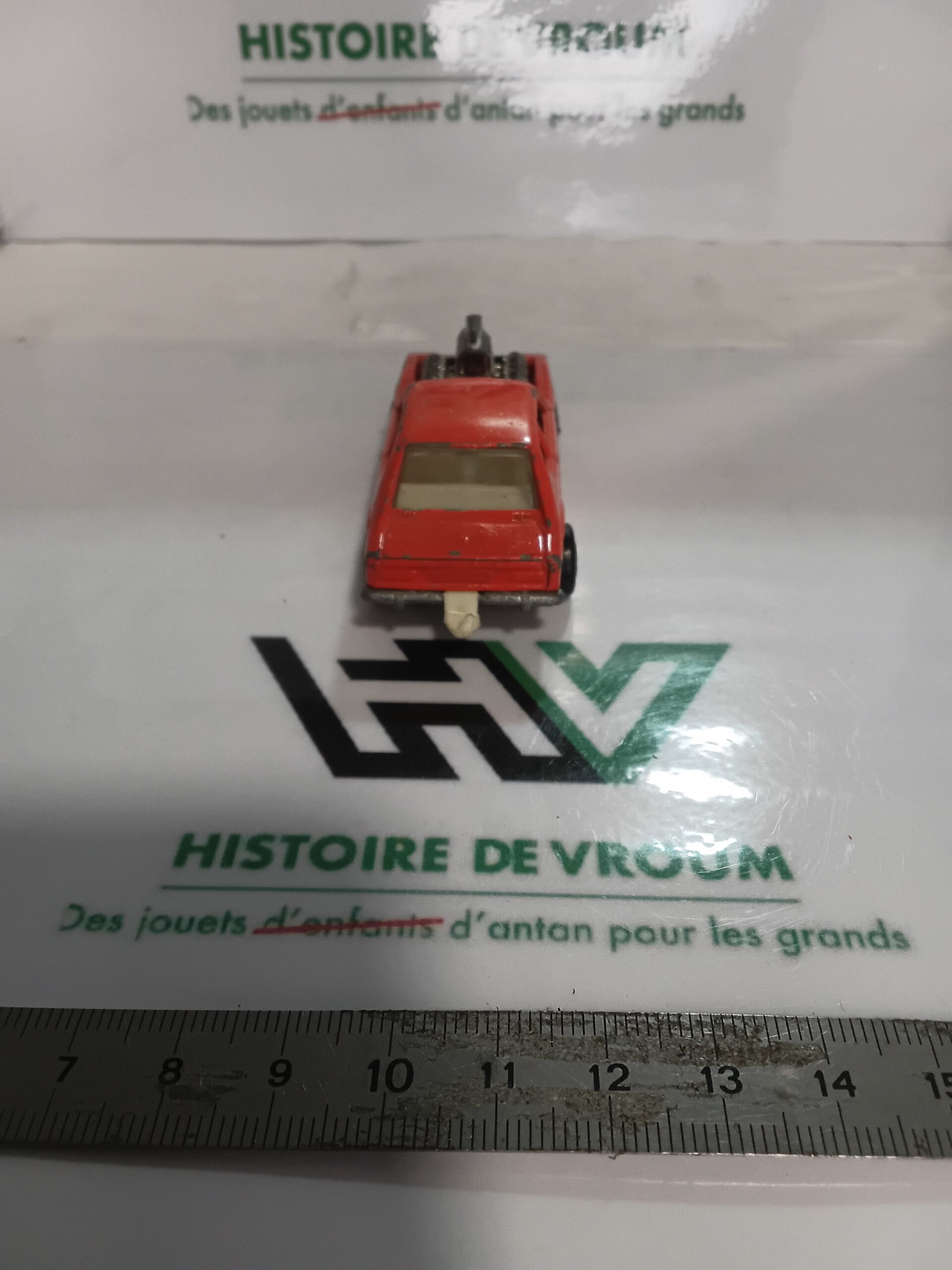 Matchbox Rola-Matics N° 67 — Ford Capri Hot Rocker Rouge Vintage Made in England (1973) – Image 5