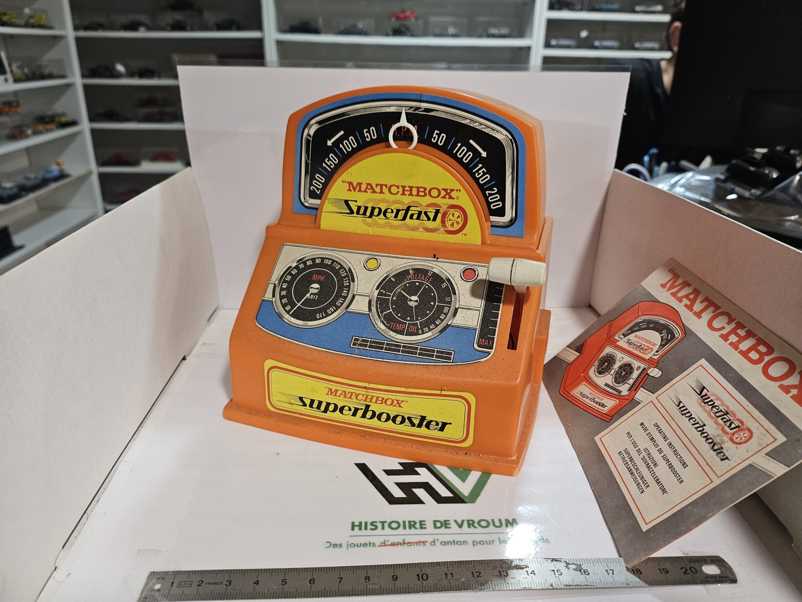Matchbox Superfast Superbooster SF-20 vintage 1970 avec boîte et notice