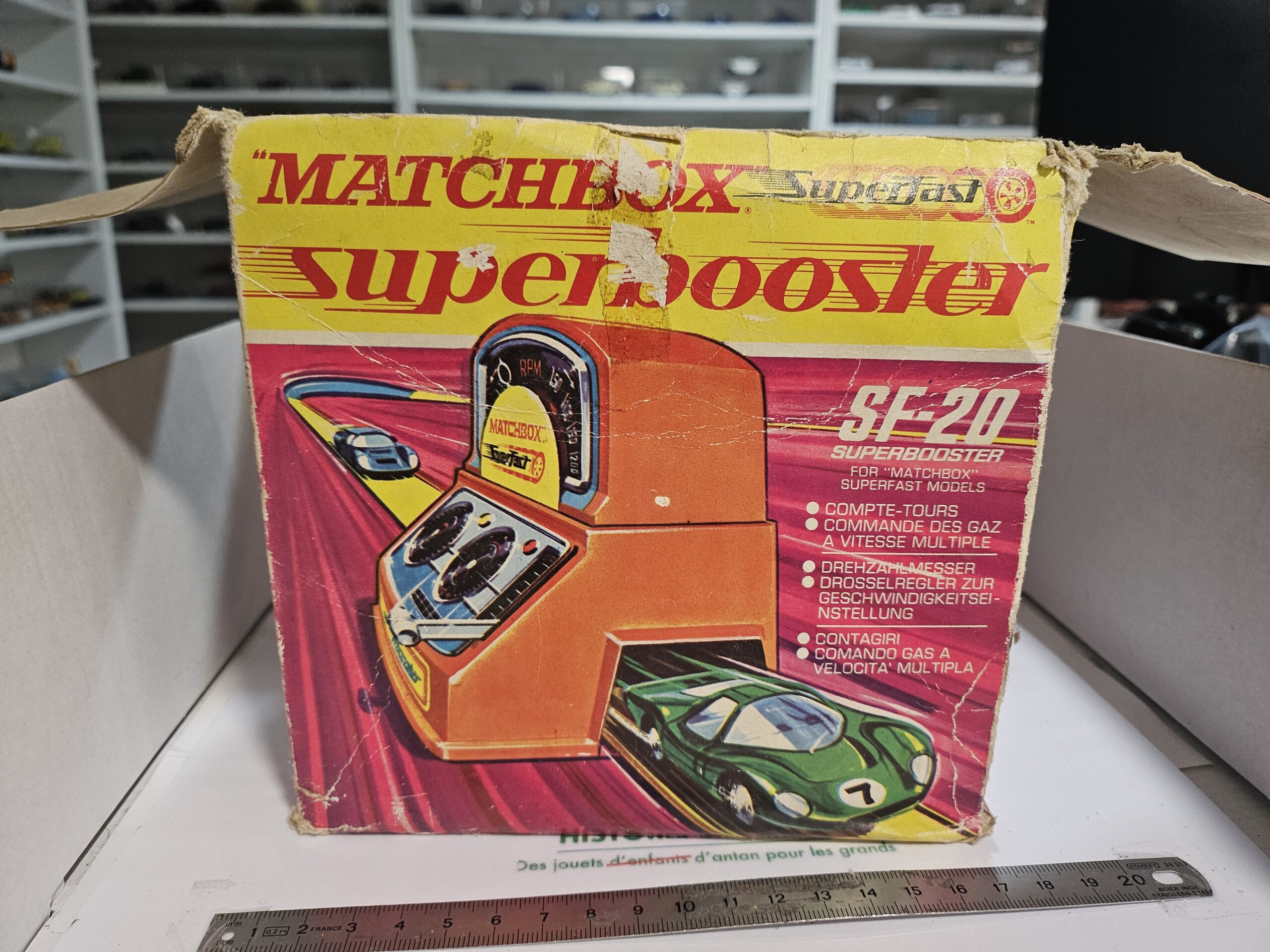 Matchbox Superfast Superbooster SF-20 vintage 1970 avec boîte et notice – Image 6