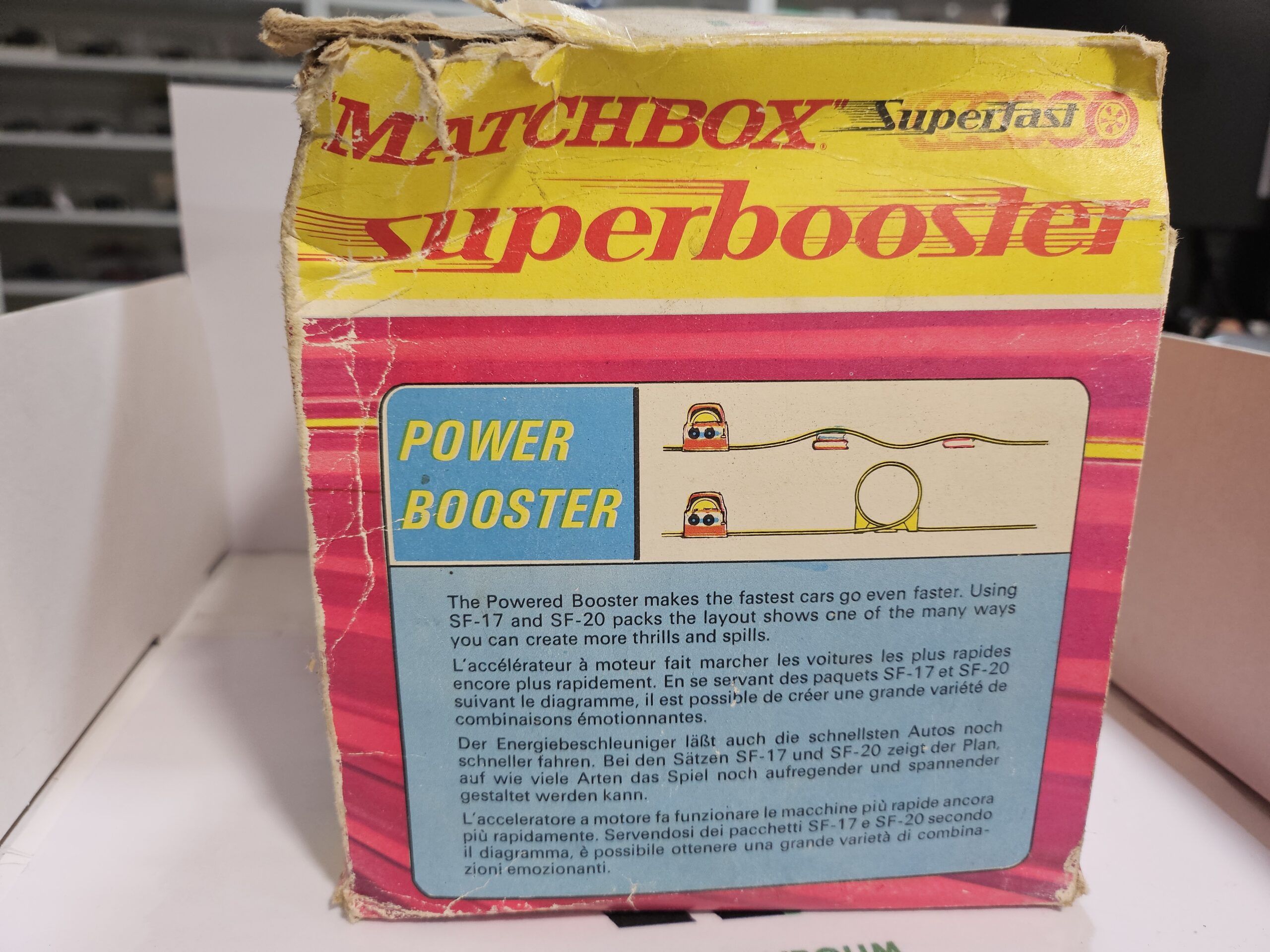 Matchbox Superfast Superbooster SF-20 vintage 1970 avec boîte et notice – Image 7