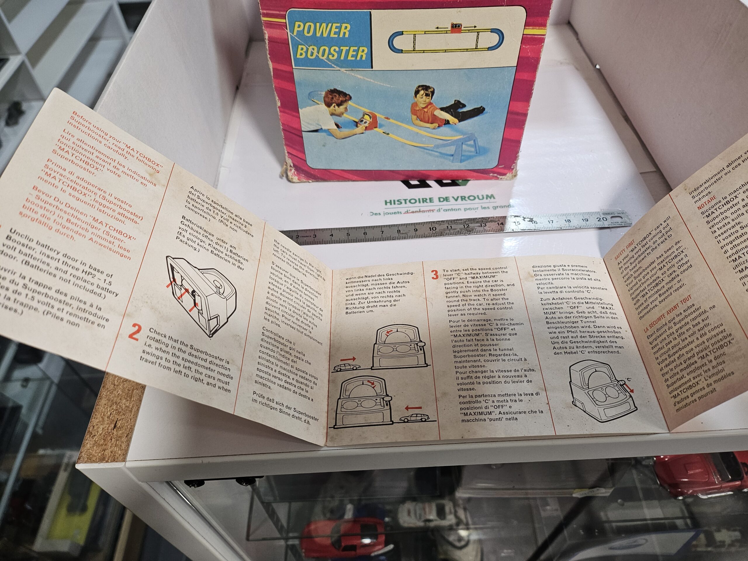 Matchbox Superfast Superbooster SF-20 vintage 1970 avec boîte et notice – Image 10