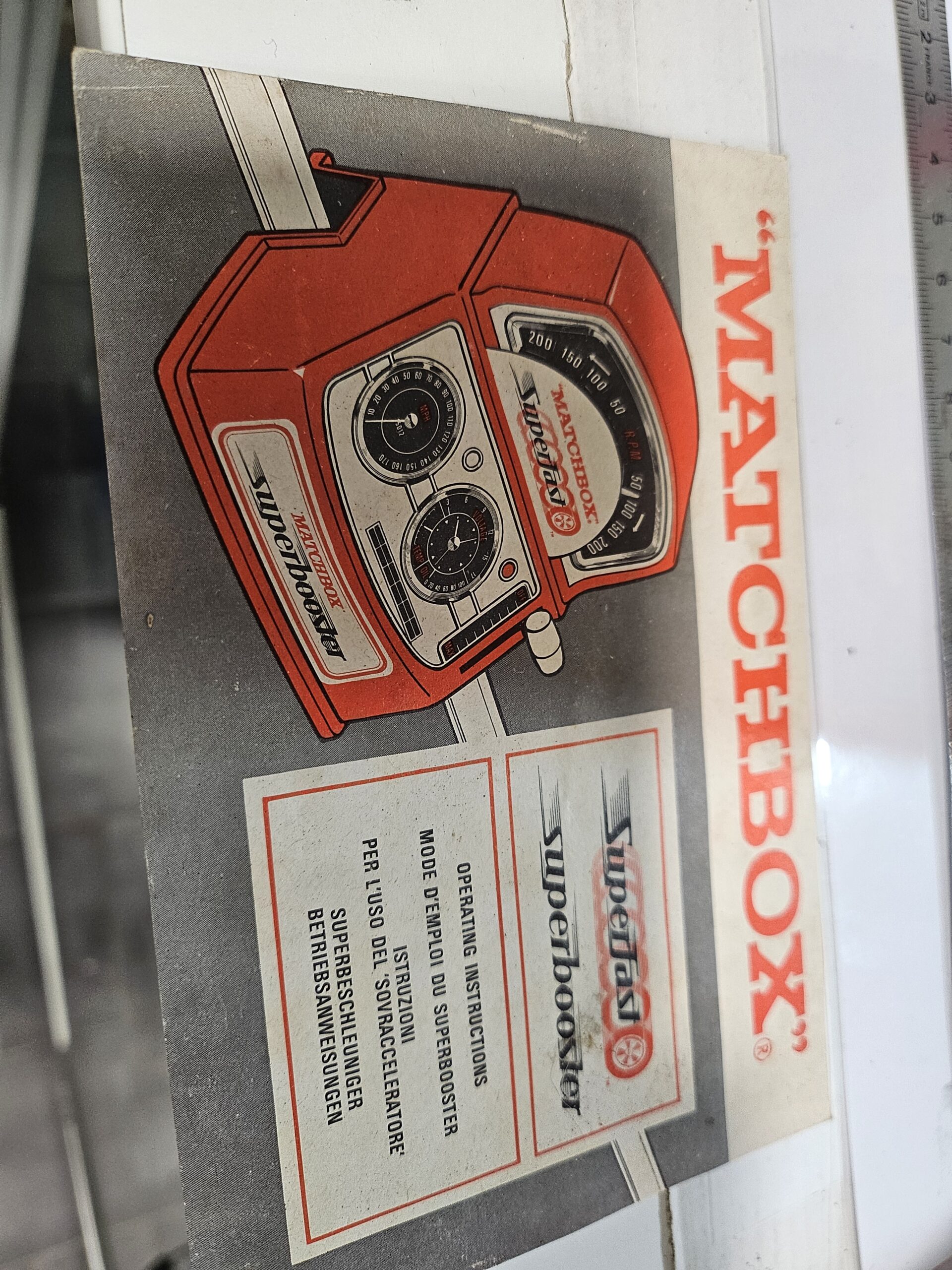 Matchbox Superfast Superbooster SF-20 vintage 1970 avec boîte et notice – Image 11