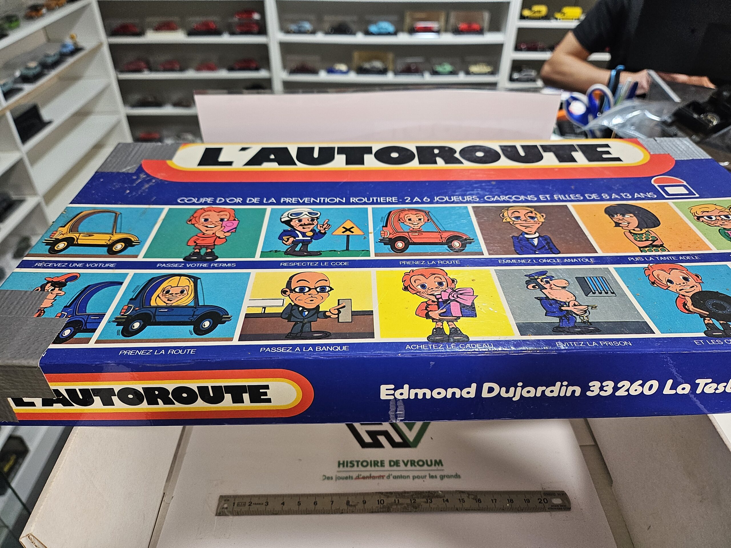 Jeu de société vintage "L'Autoroute" - Éditions Dujardin