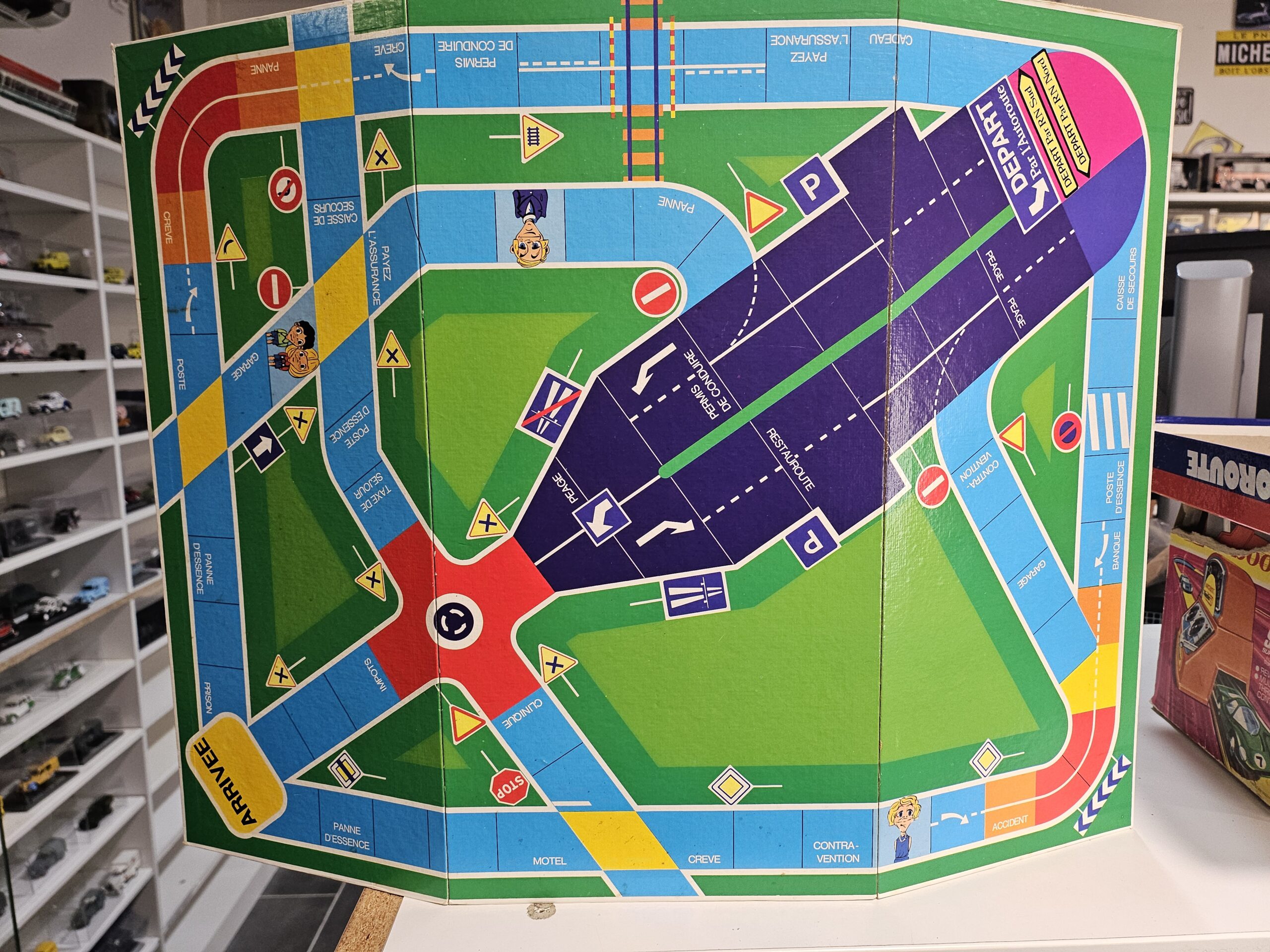 Jeu de société vintage "L'Autoroute" - Éditions Dujardin – Image 6