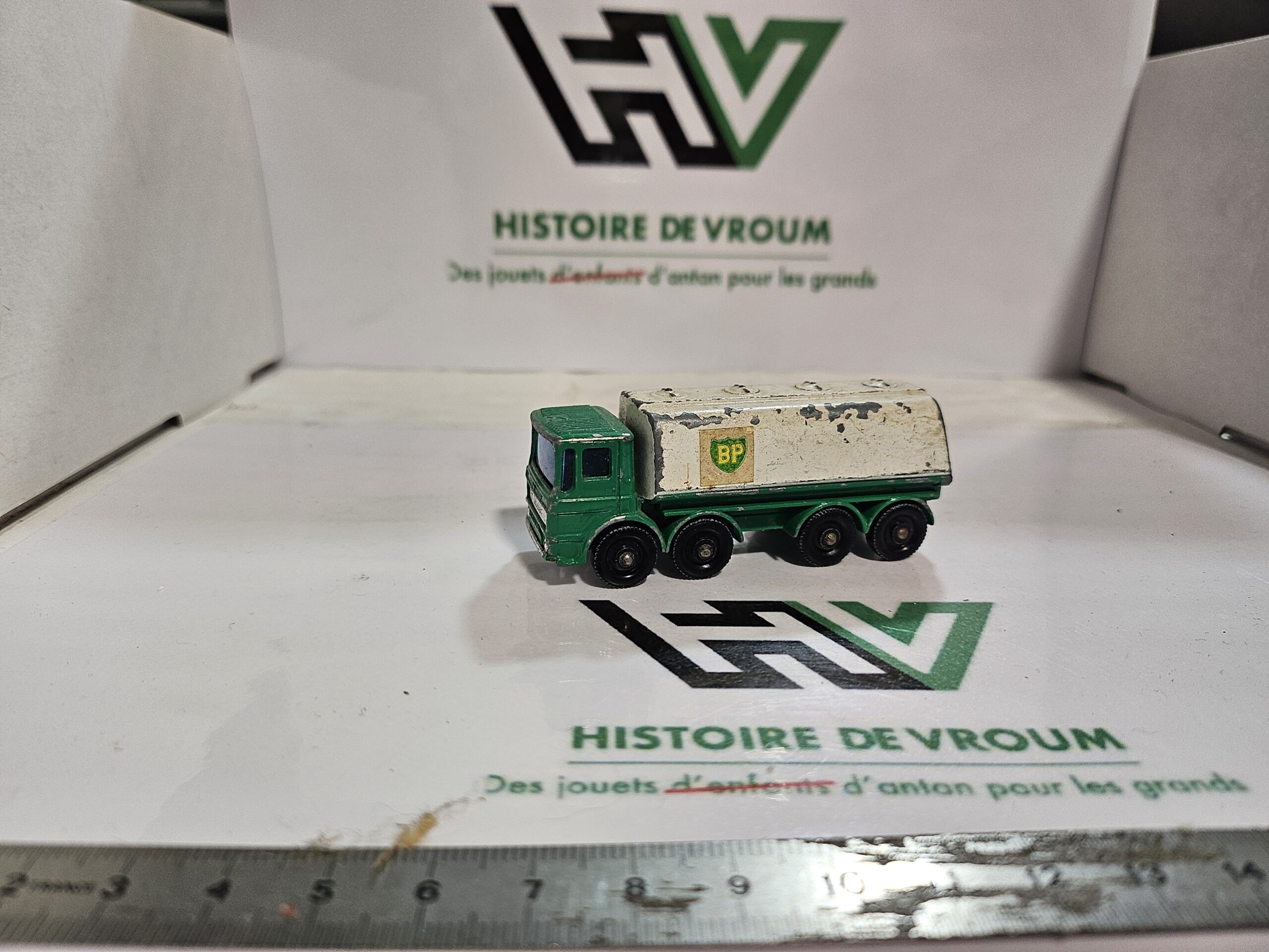 Camion Citerne BP Matchbox Lesney N°32 Ergomatic Cab Vintage Made in England