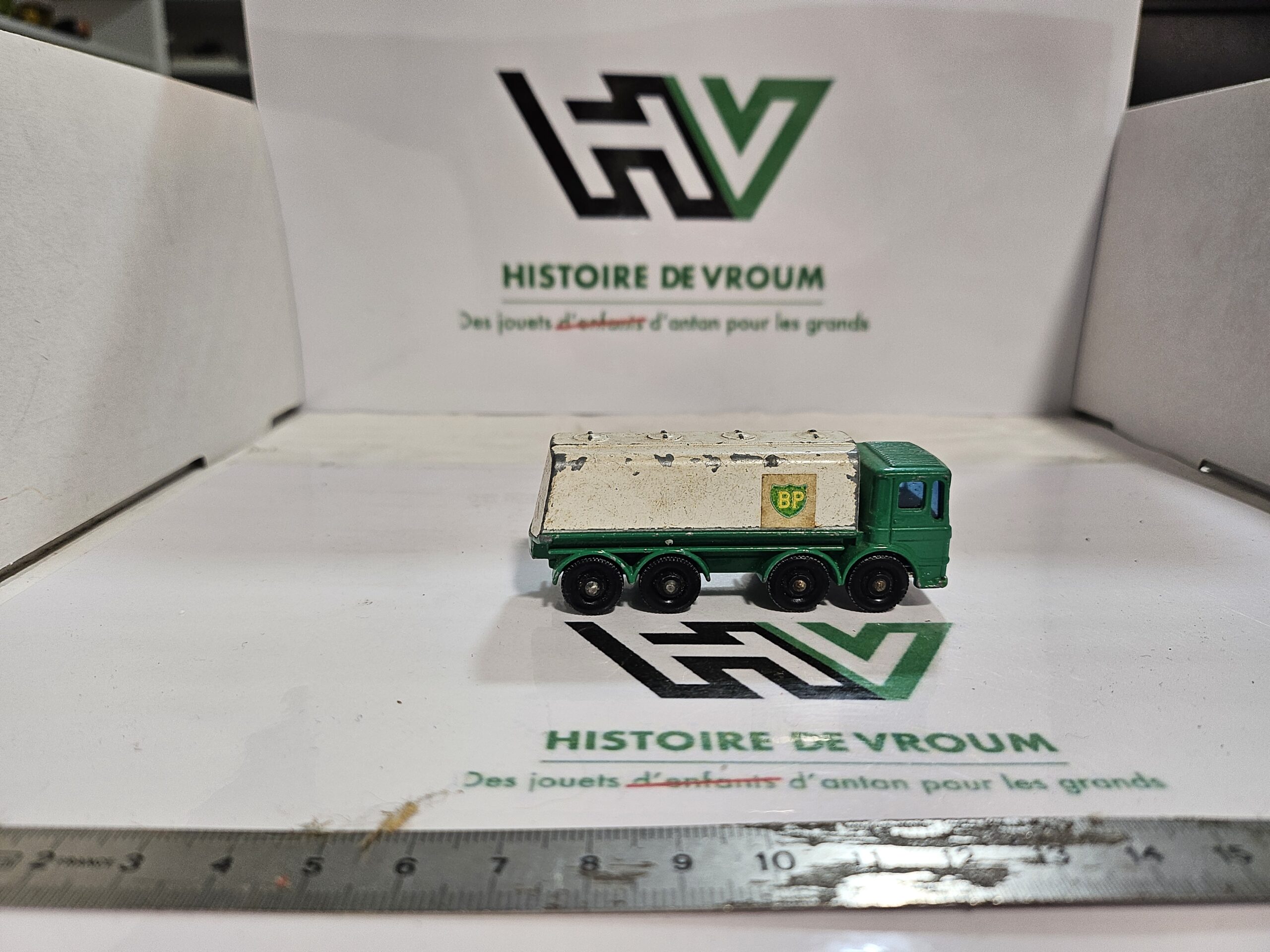 Camion Citerne BP Matchbox Lesney N°32 Ergomatic Cab Vintage Made in England – Image 3