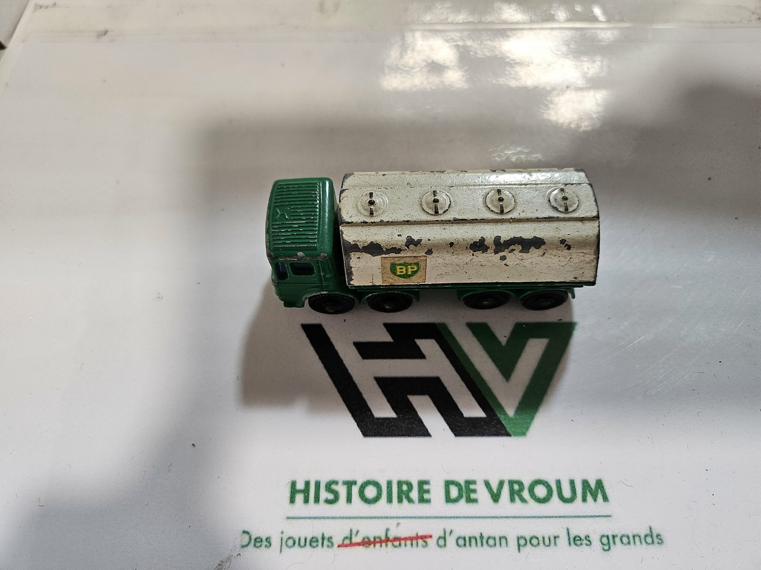 Camion Citerne BP Matchbox Lesney N°32 Ergomatic Cab Vintage Made in England – Image 5