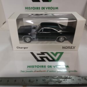 Norev 1/43 - Dodge Charger (Noir) - Neuve en boîte