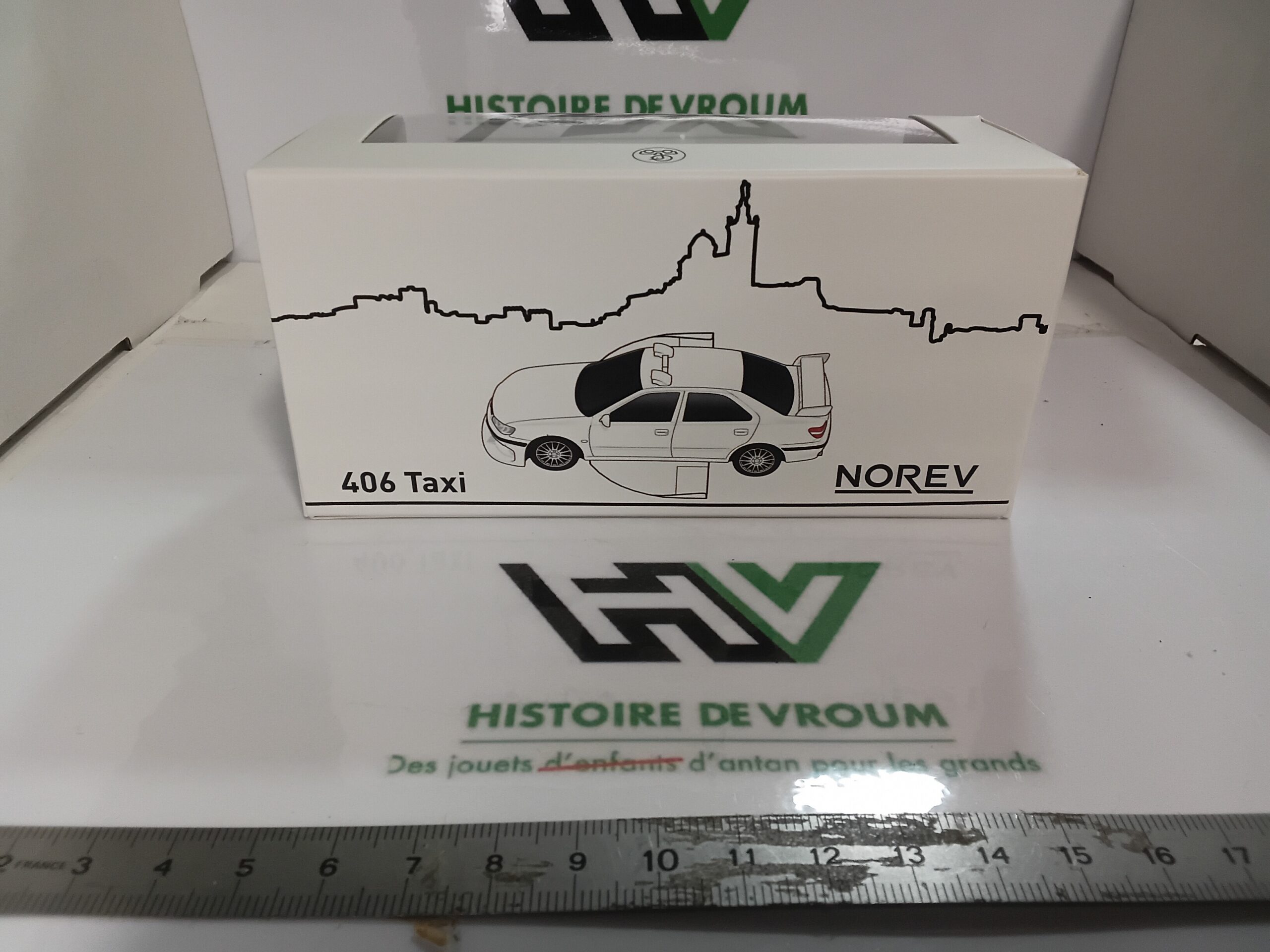 Norev 1/43 - Peugeot 406 Taxi (Film Taxi) - Neuf en boîte – Image 5