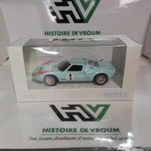 Ford GT40 (Bleu ciel et orange / Le Mans)