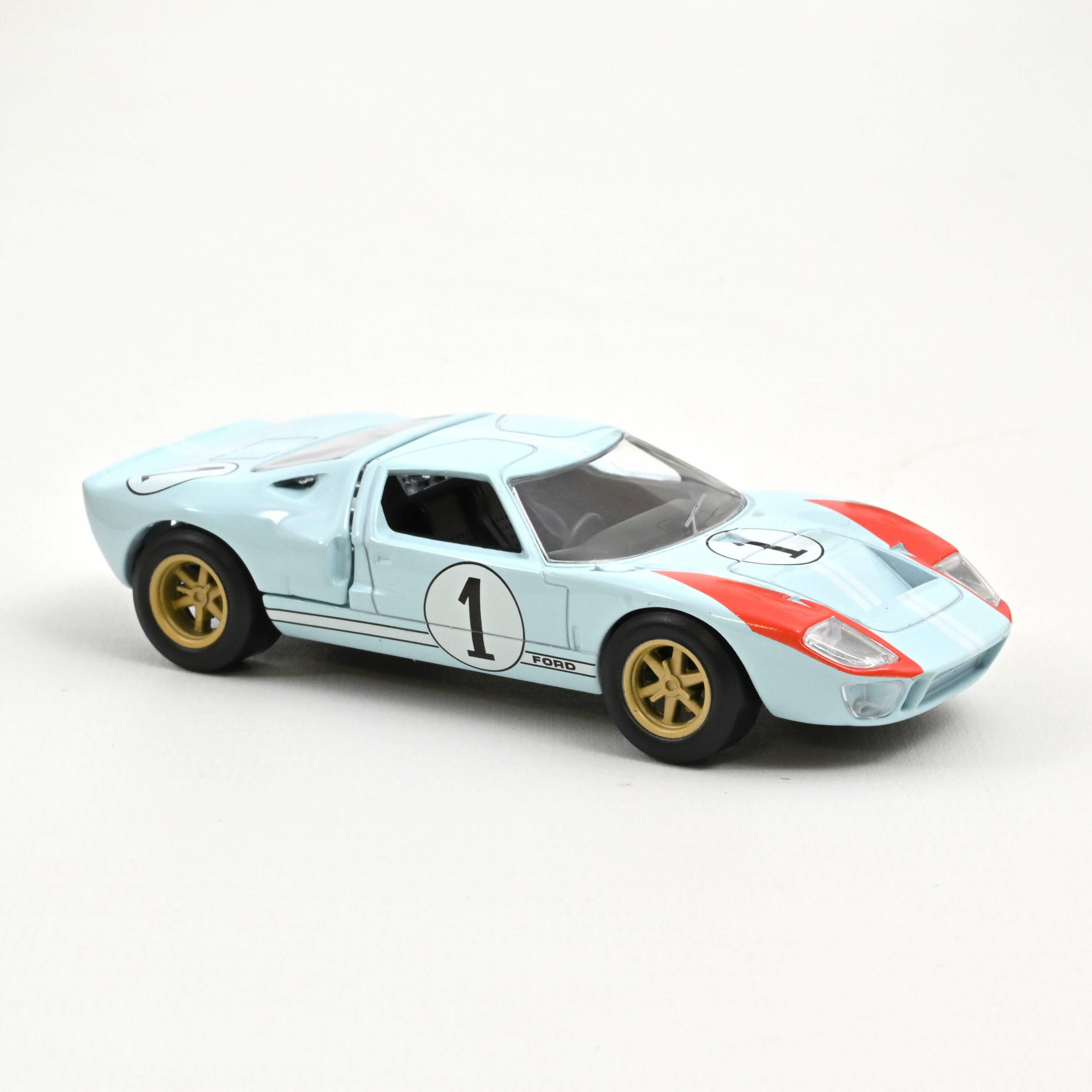 Ford GT40 (Bleu ciel et orange / Le Mans) – Image 2